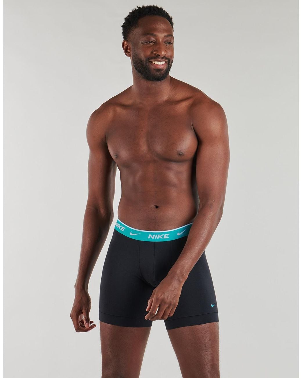 Nike Blue Boxer Shorts Essential Cotton Stretch Boxer B for men