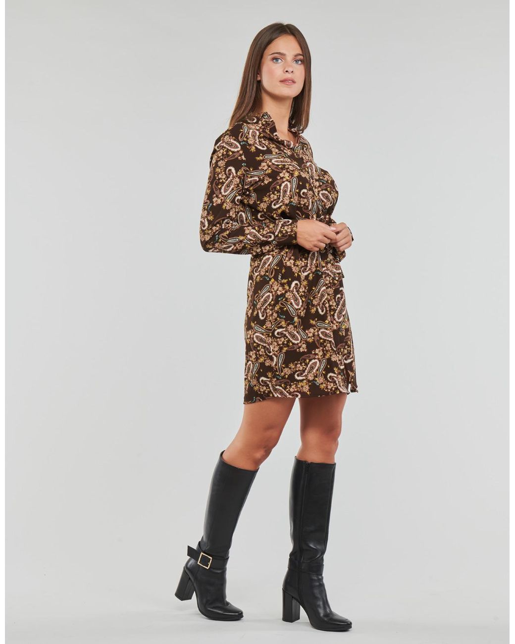 Vero Moda Brown Vmsaga Dress