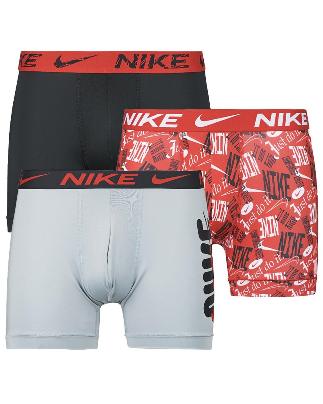 Nike White Boxer Shorts Micro Brief X3 for men