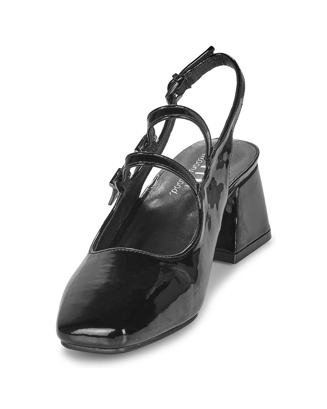 Moony Mood Black Heels Estelia