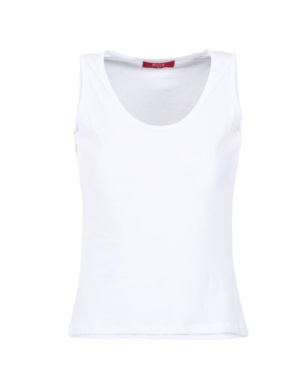 BOTD White Tops / Sleeveless T-shirts Edebala