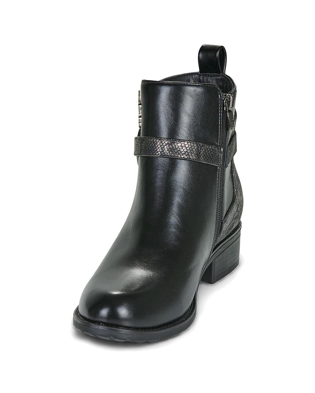 Les Petites Bombes Black Mid Boots Pilar