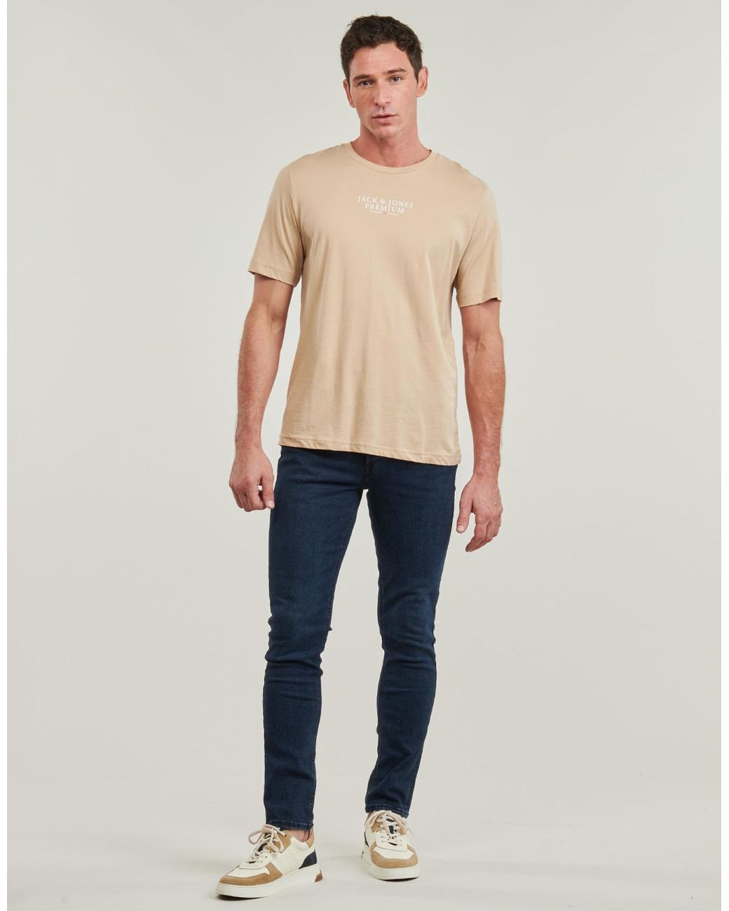 Jack & Jones Blue Skinny Jeans Jjiglenn for men