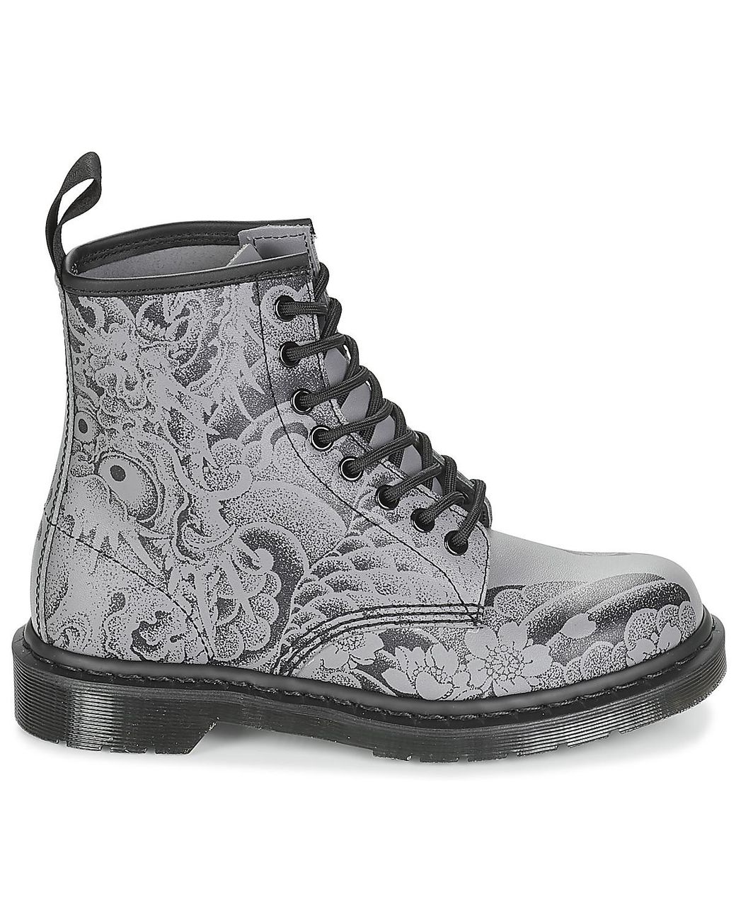 Dr. Martens 1460 Tattoo O.t Asia Women s Mid Boots In Grey in Grey Lyst UK