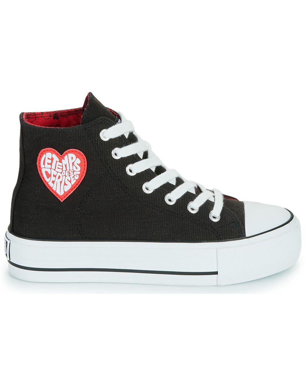 Le Temps Des Cerises Blue Shoes (high-top Trainers) Dream