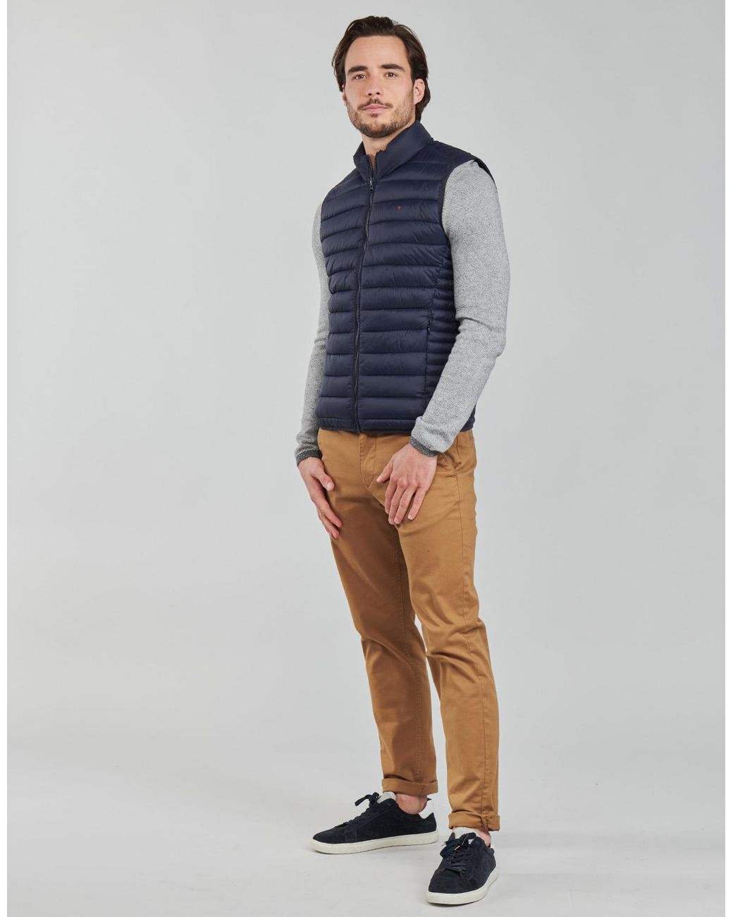 Teddy Smith Blue Terry Duffel Coats for men