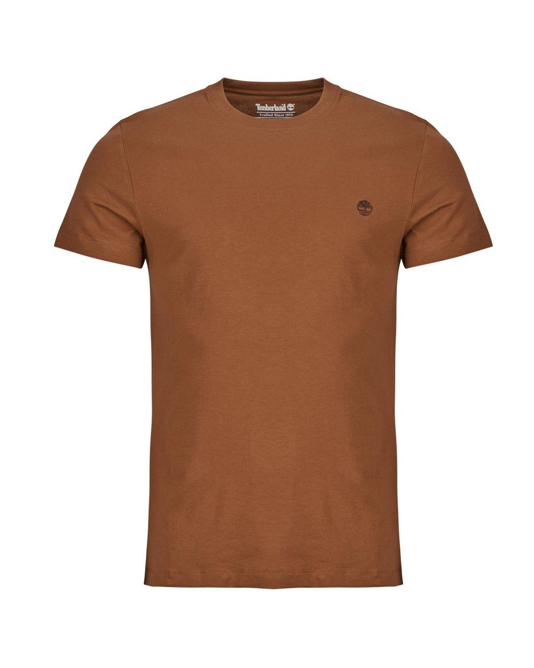 Timberland Brown T Shirt Tee Slim Dunstan River for men