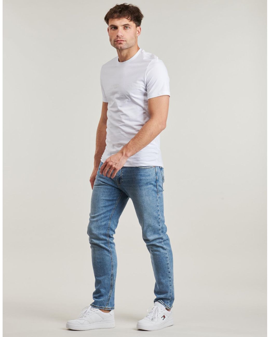 Guess Blue T Shirt Aidy for men