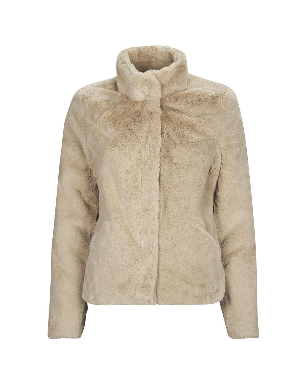 ONLY Natural Jacket Onlnewvida Faux Fur Jacket Cc Otw