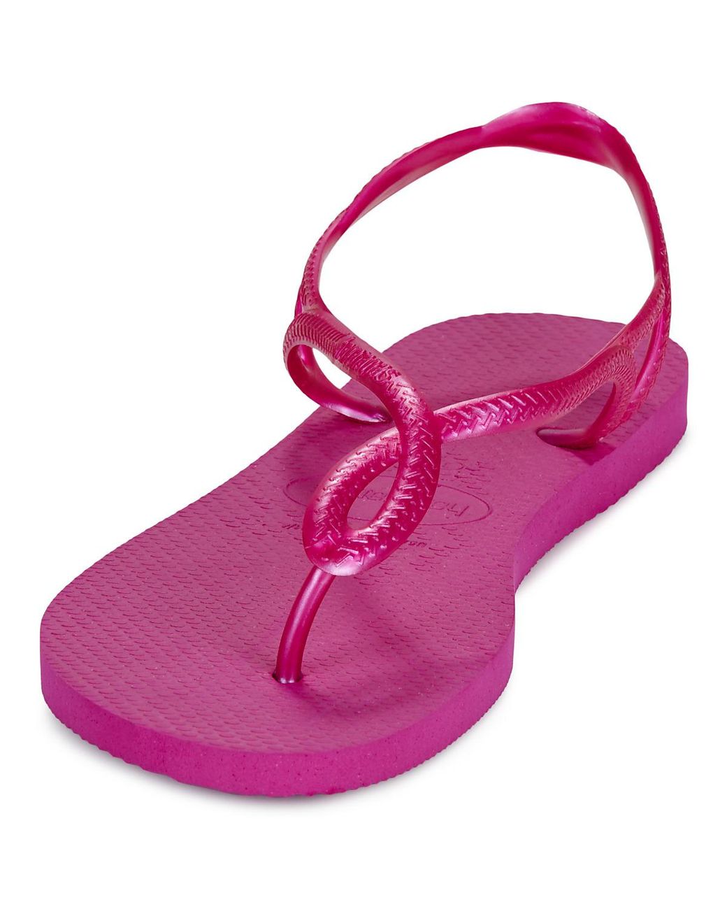 Havaianas Pink Flat Sandals Luna