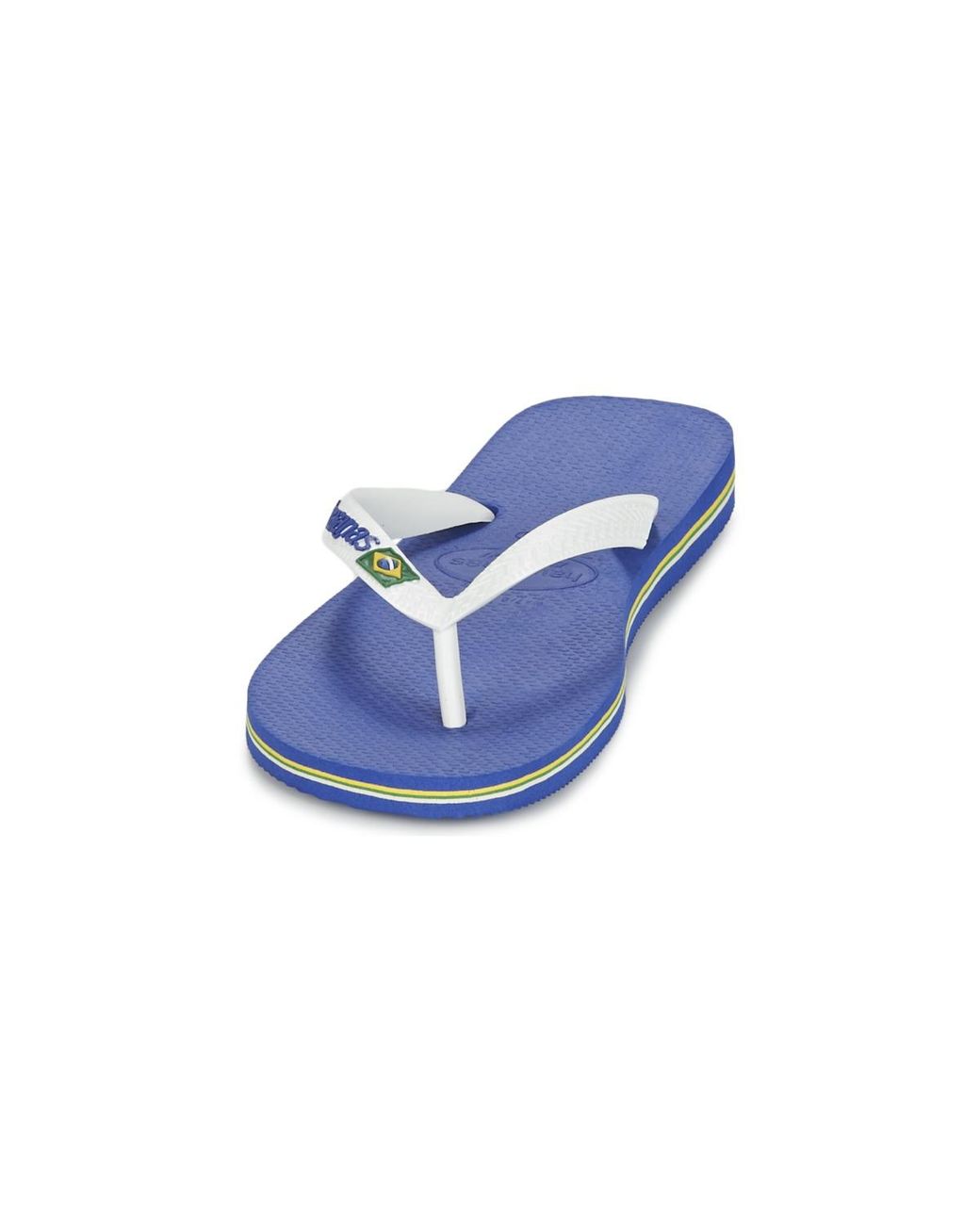 Havaianas Blue Brasil Logo Flip Flops / Sandals (shoes)