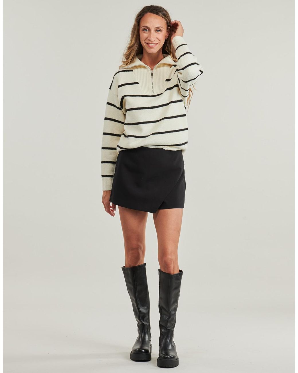 ONLY Black Short Skirts Onlmist-yasmine