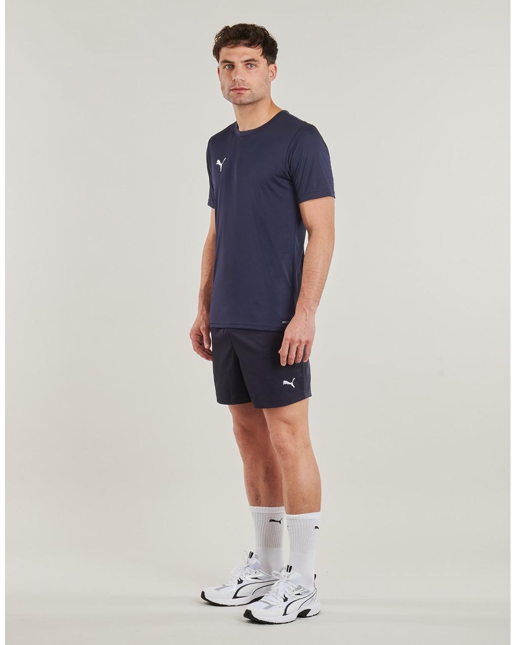 PUMA Blue Shorts Ess Logo Woven Short for men