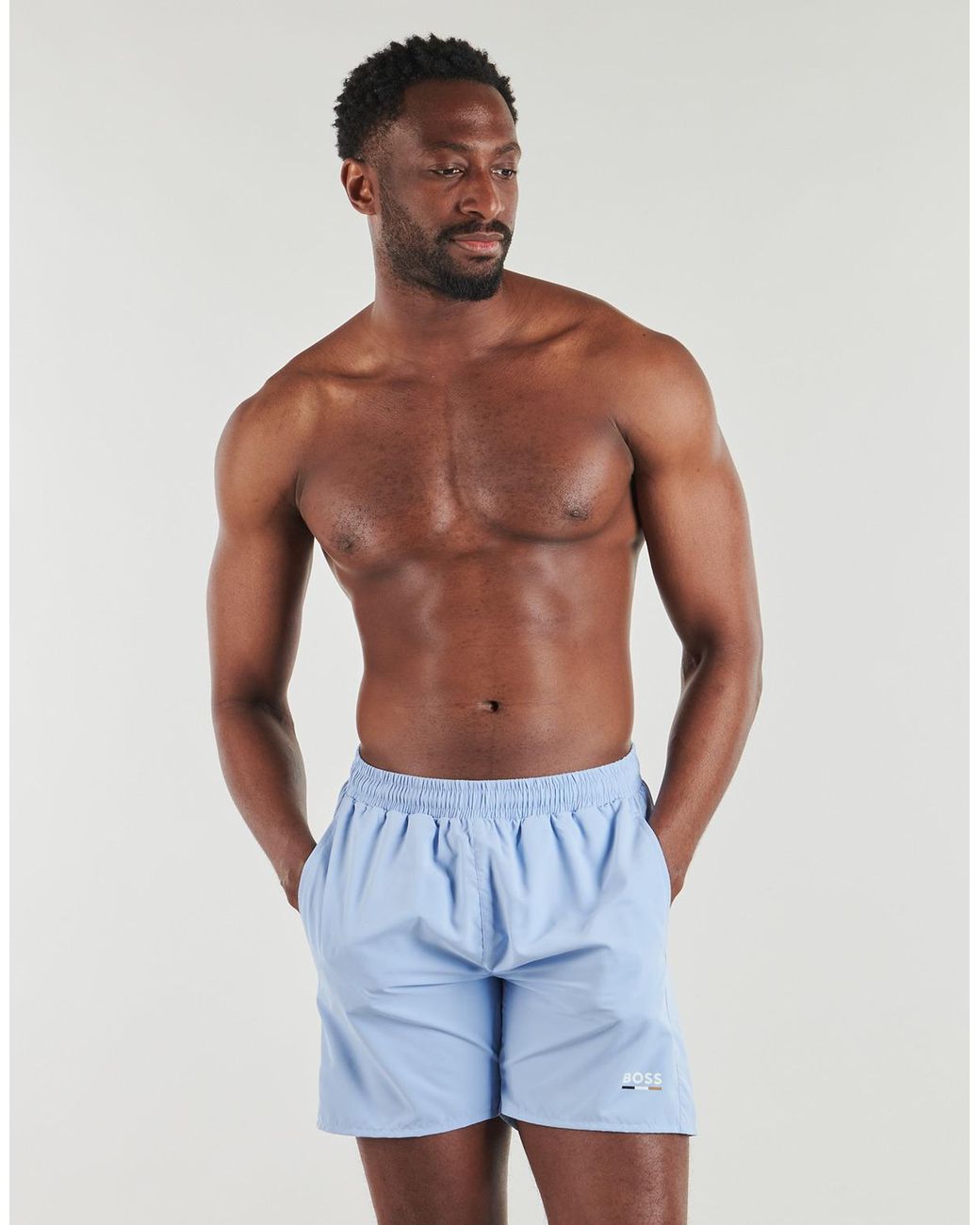 Boss Blue Trunks / Swim Shorts Swordfish for men