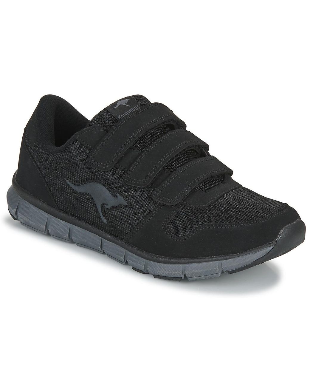 Kangaroos Black Shoes (trainers) K-bluerun 701 for men