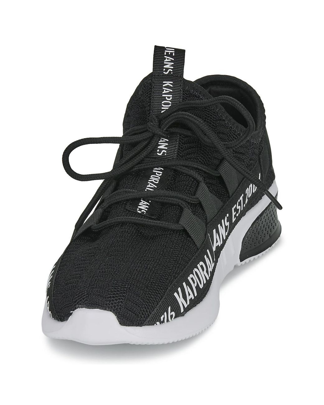 Kaporal Black Shoes (trainers) Dofino for men