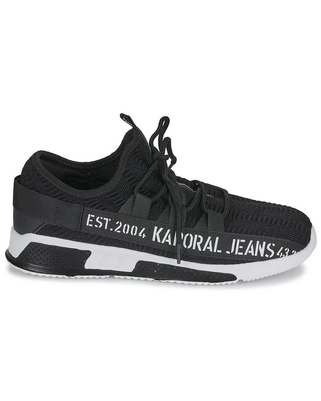 Kaporal Black Shoes (trainers) Dofino for men