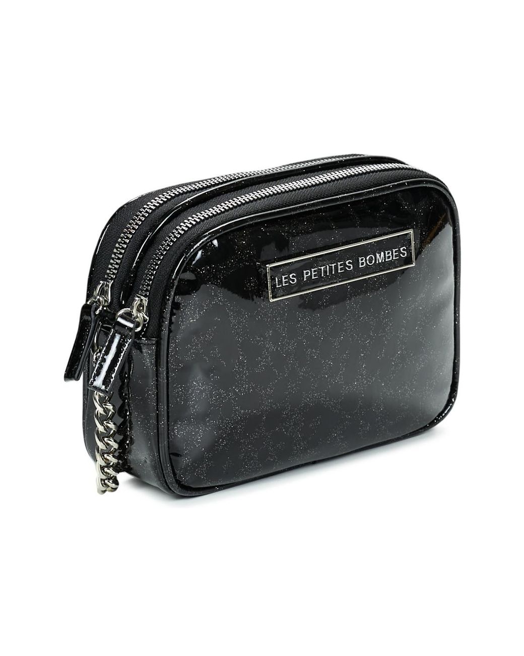Les Petites Bombes Black Shoulder Bag Albane