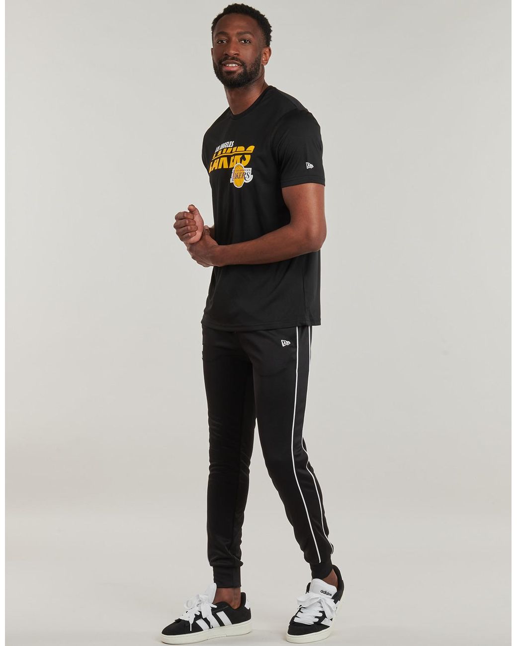 KTZ Black Tracksuit Bottoms Mlb Track Pant for men