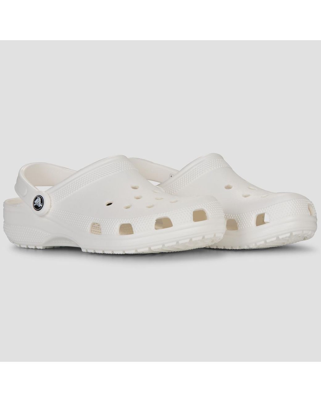 CROCSTM White Classic Clogs (shoes)