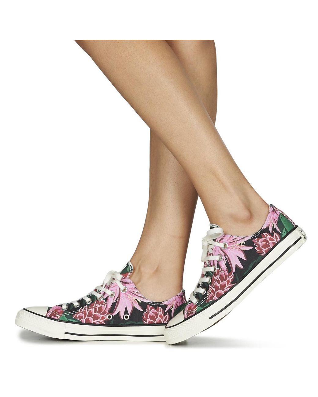 Converse Chuck Taylor All Star Jungle Scene Ox Shoes (trainers) in Pink |  Lyst UK