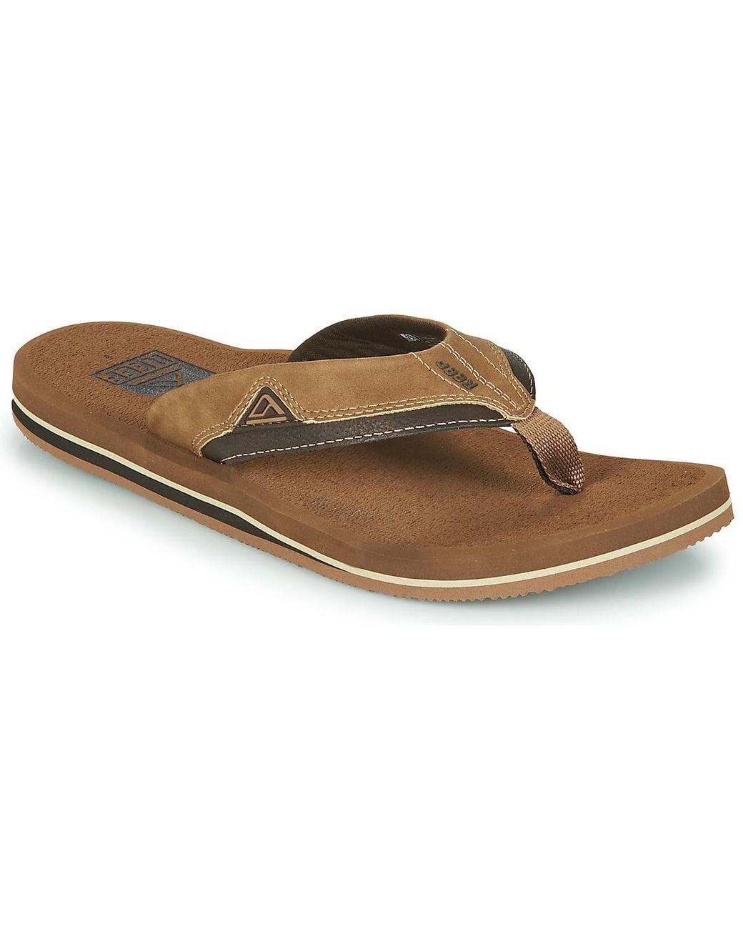 Reef Brown Cushion Dawn Flip Flops / Sandals (shoes) for men