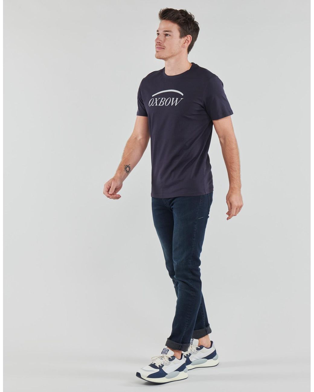Oxbow Blue P0talai T Shirt for men