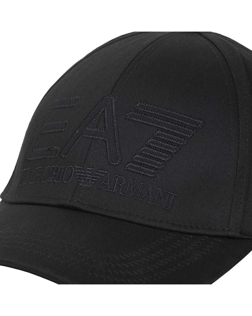 EA7 Black Cap 7x000321 for men