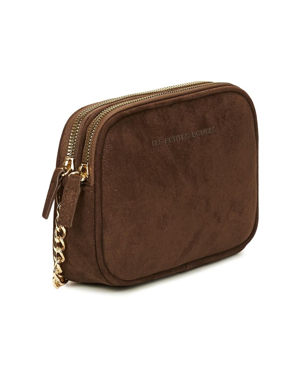 Les Petites Bombes Brown Shoulder Bag Albane