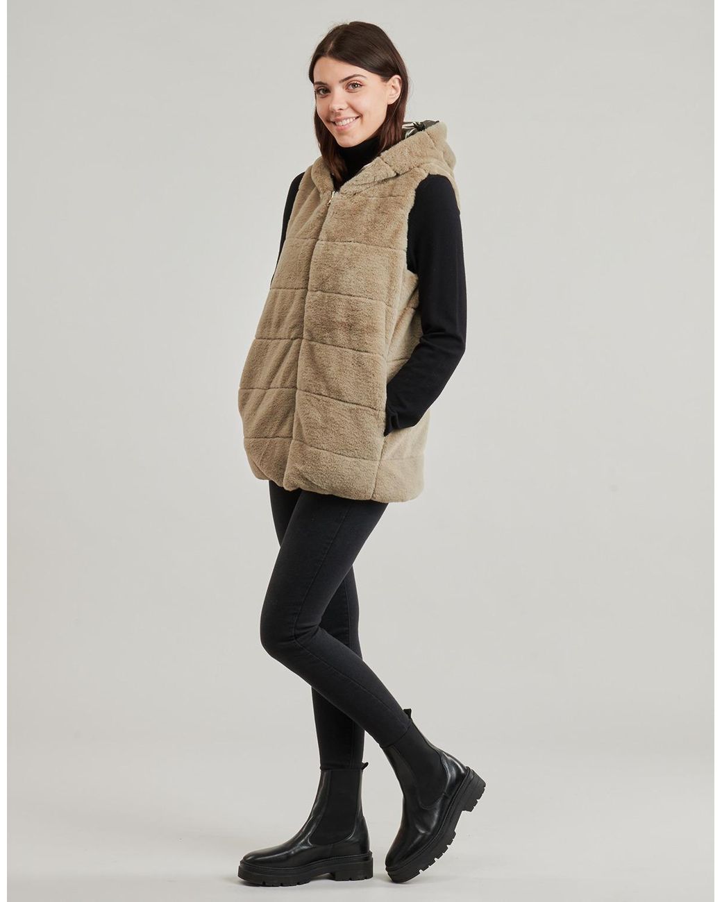 Moony Mood Natural Duffel Coats Maia