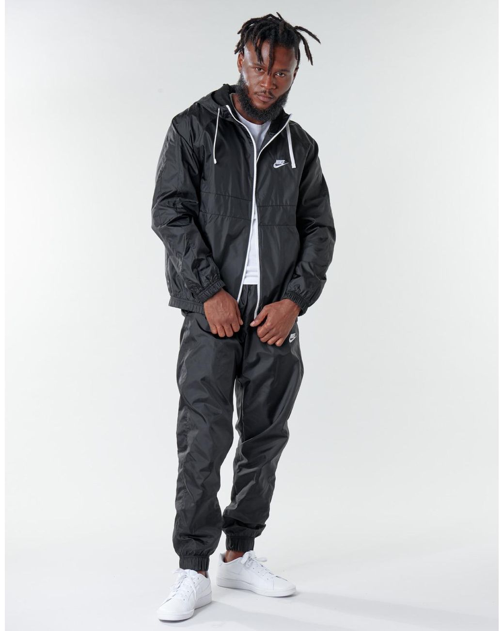 Nike M Nsw Sce Trk Suit Hd Wvn in Black for Men | Lyst UK