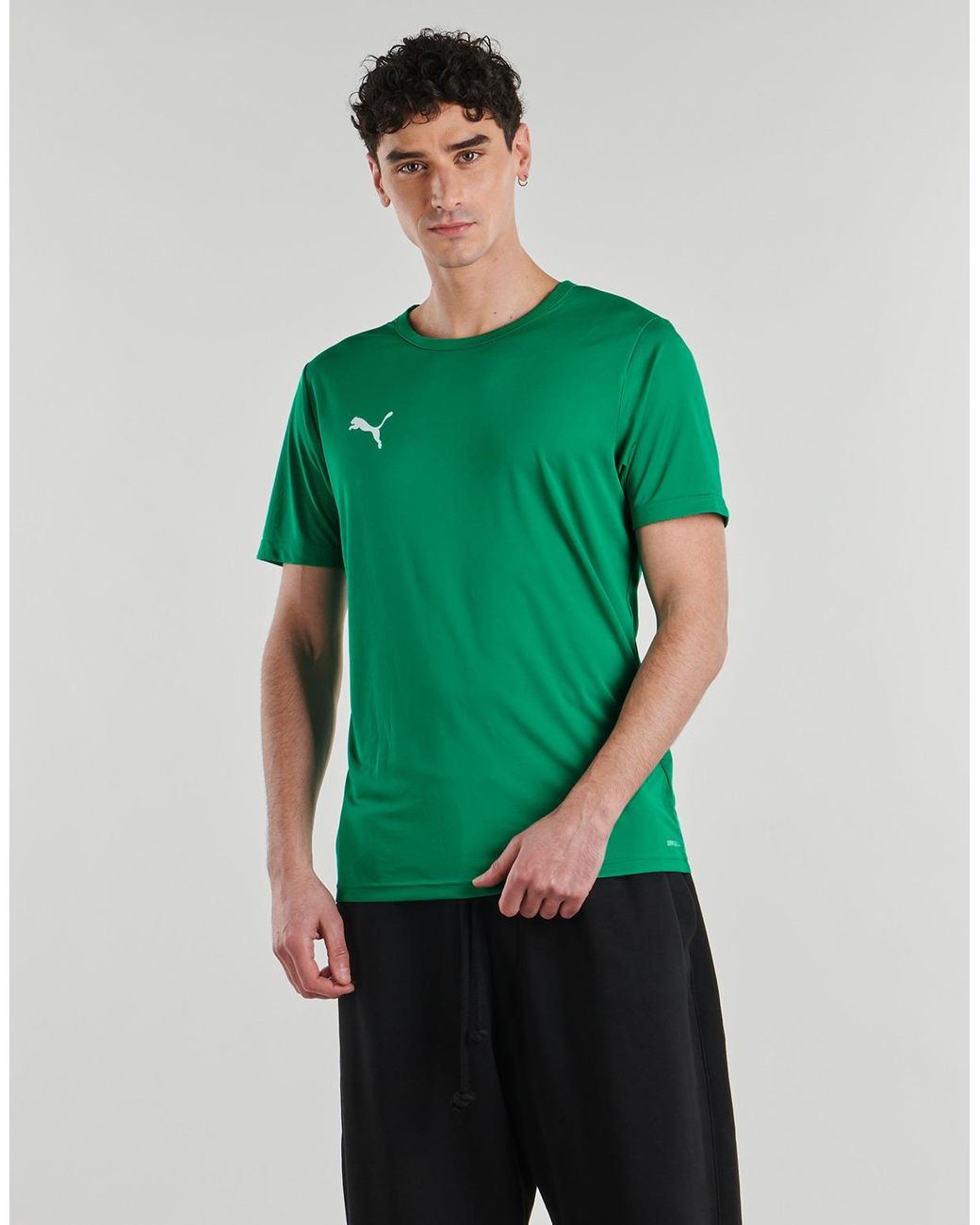 PUMA Green T Shirt Teamrise Matchday for men