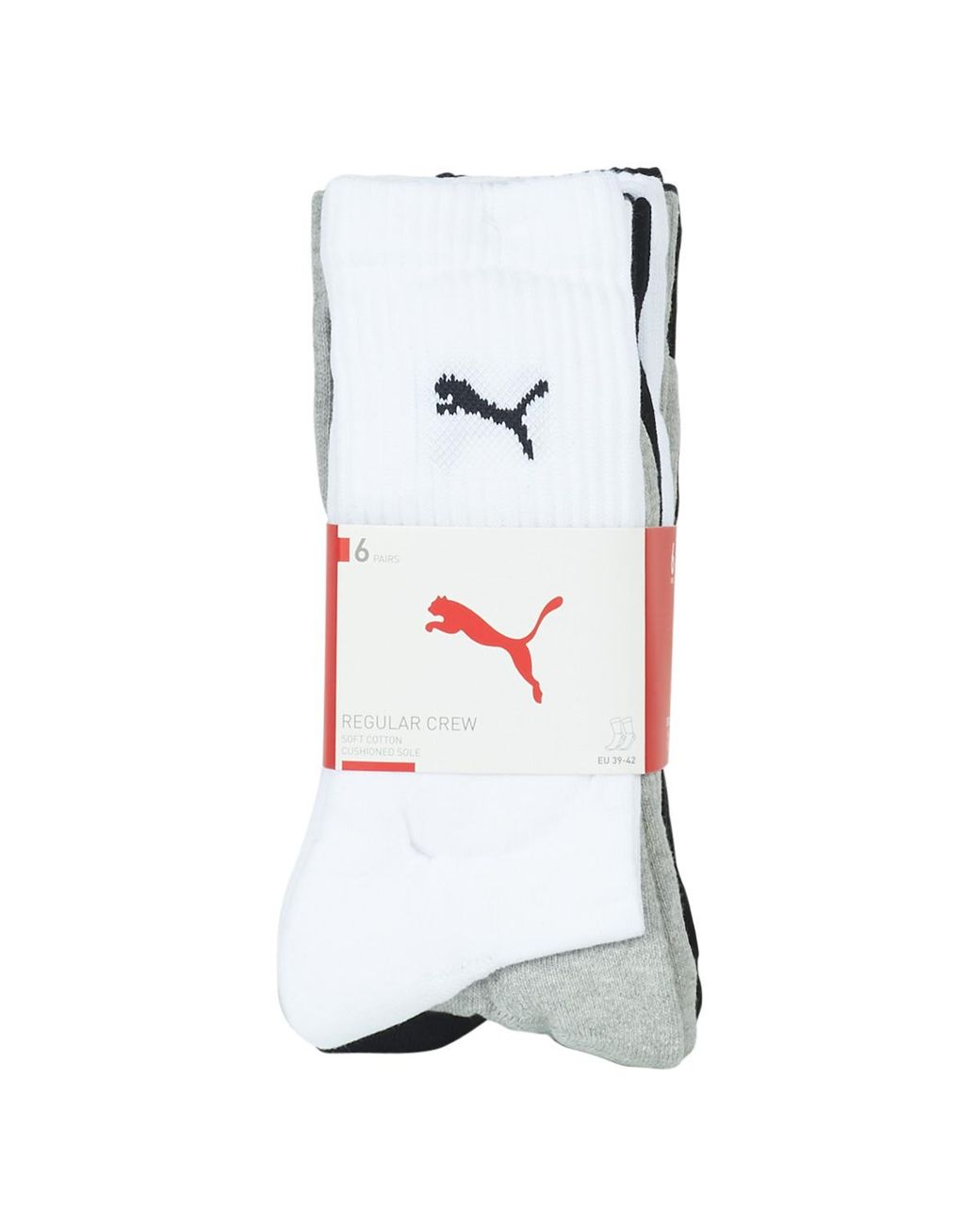PUMA Multicolor Crew Sock X6 Sports Socks