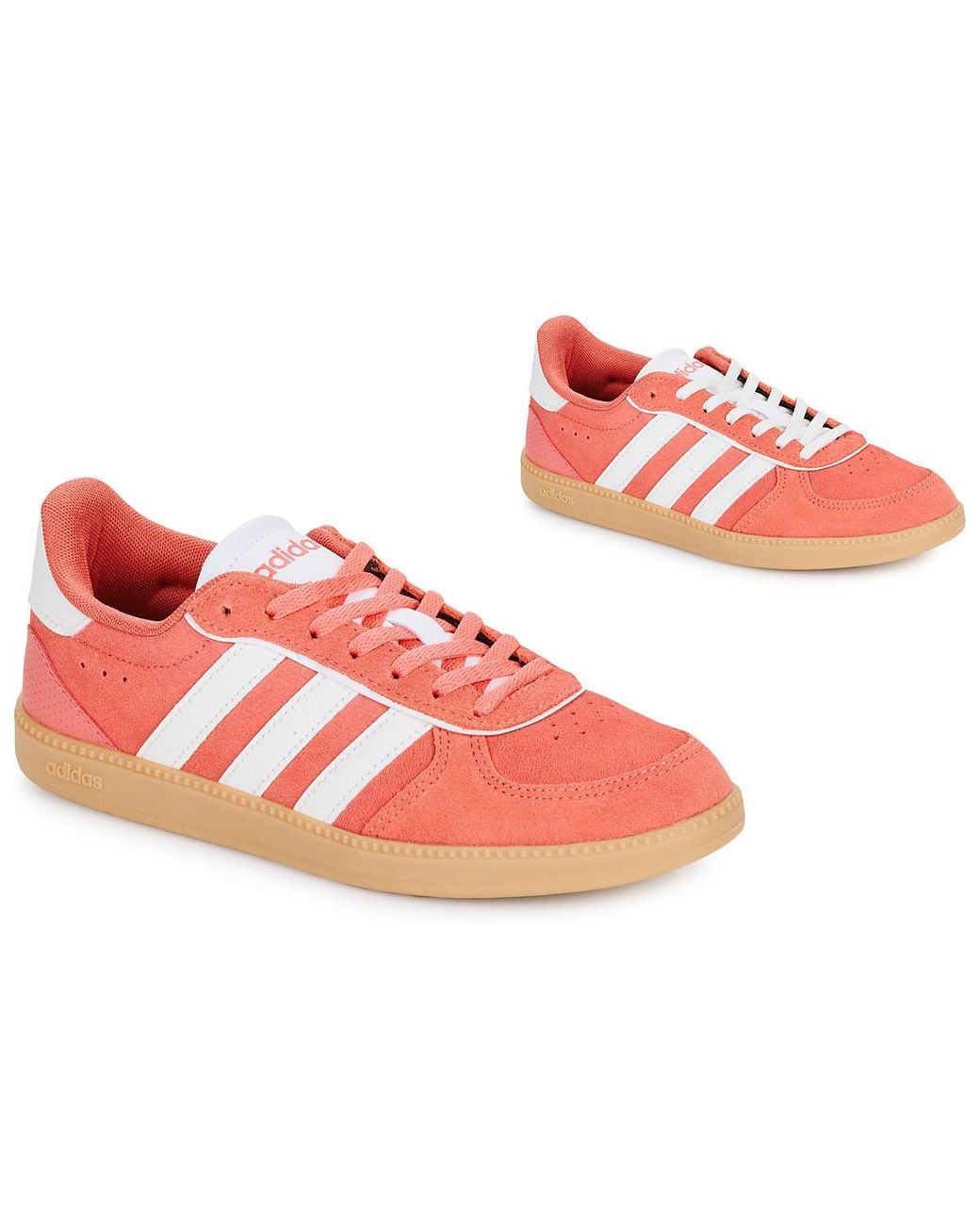 Adidas Pink Shoes (trainers) Breaknet Sleek Suede