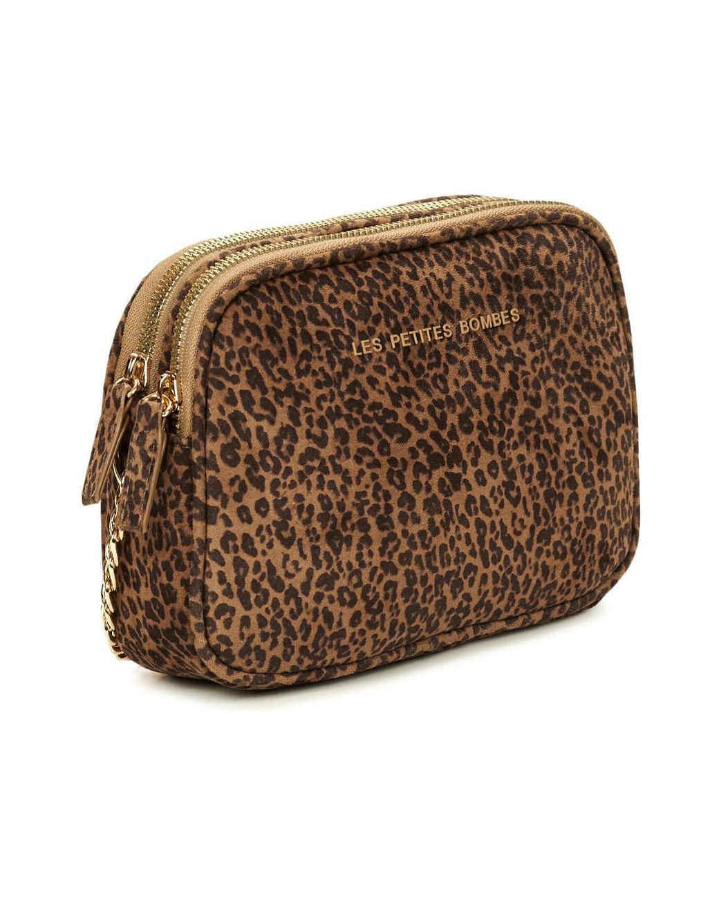 Les Petites Bombes Brown Shoulder Bag Albane