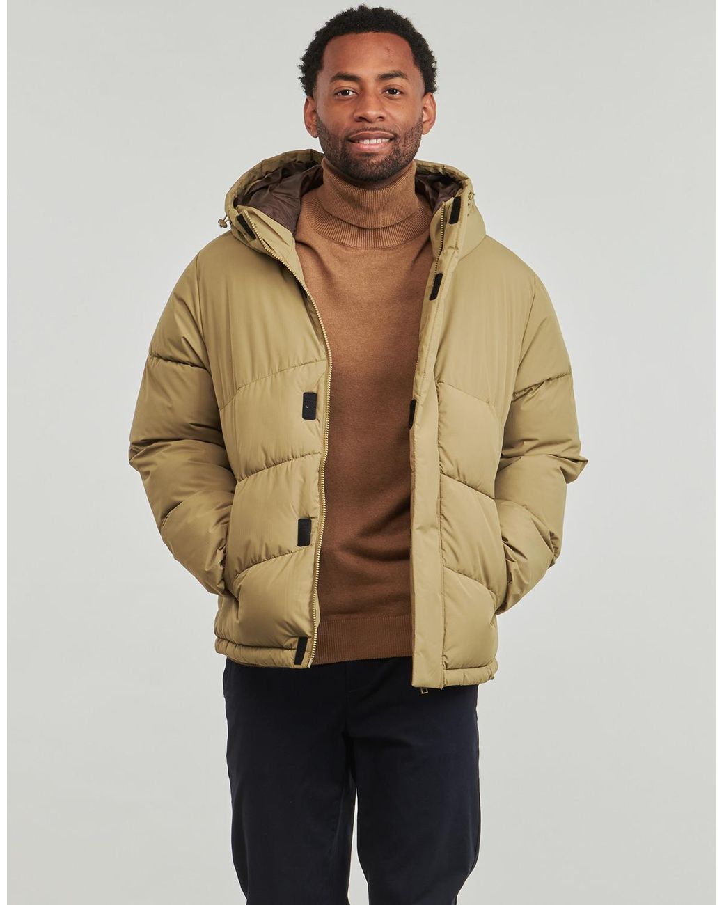Jack & Jones Green Duffel Coats Jjworld for men
