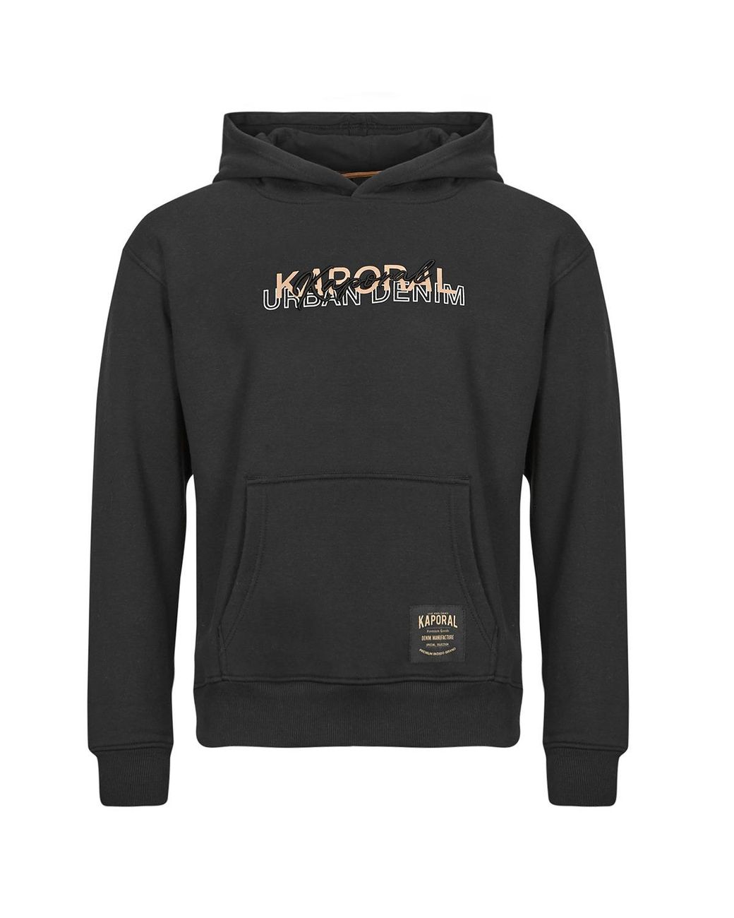 Kaporal Black Hoodies Ranko for men