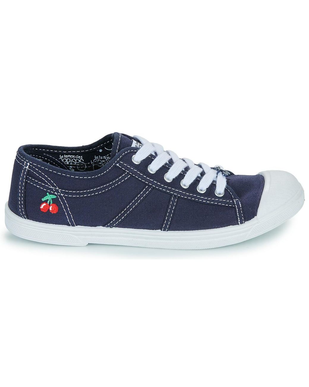 Le Temps Des Cerises Blue Shoes (trainers) Basic 02