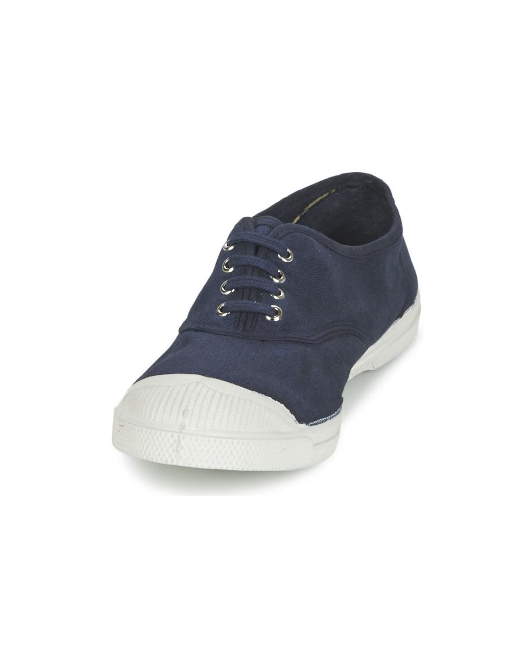 Bensimon Blue Tennis Lacet Shoes (trainers)