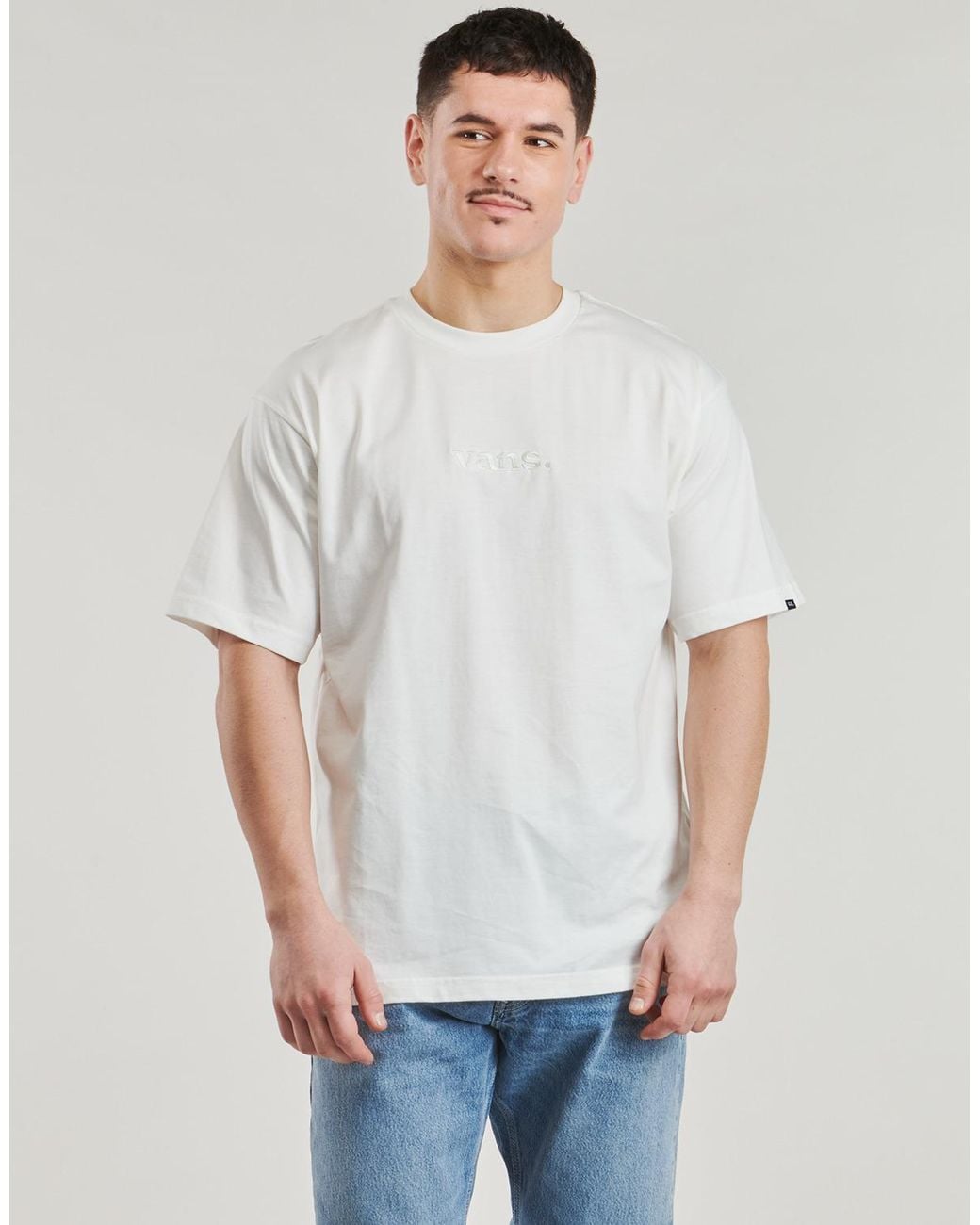Vans Gray T Shirt Essential Loose Ss for men