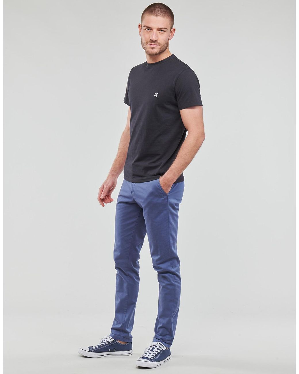 Oxbow Blue T Shirt P0tebaz for men