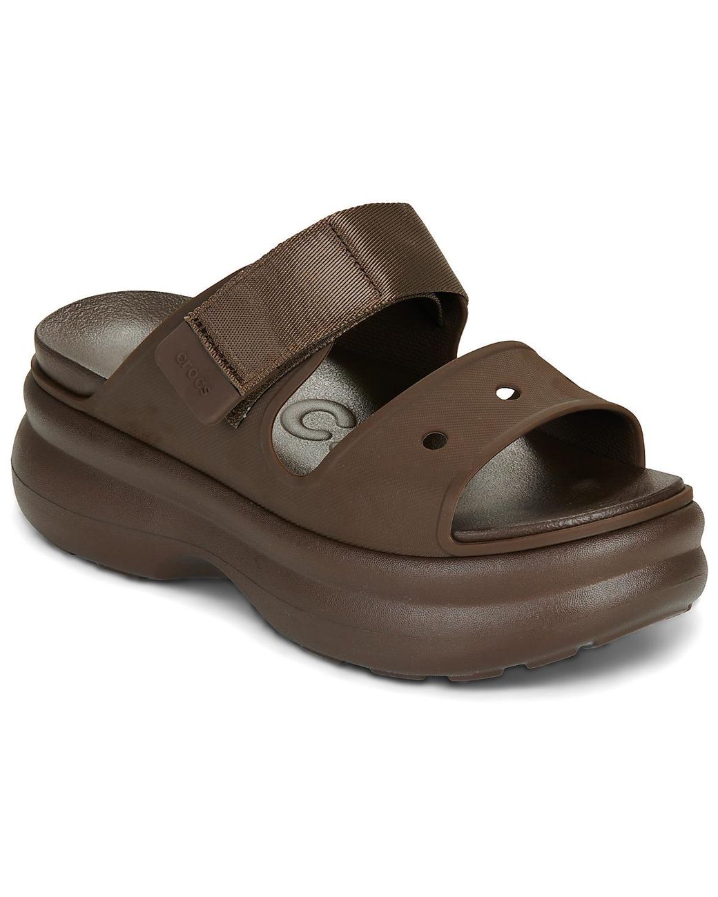 CROCSTM Brown Mules / Casual Shoes Soho Two Strap Sandal