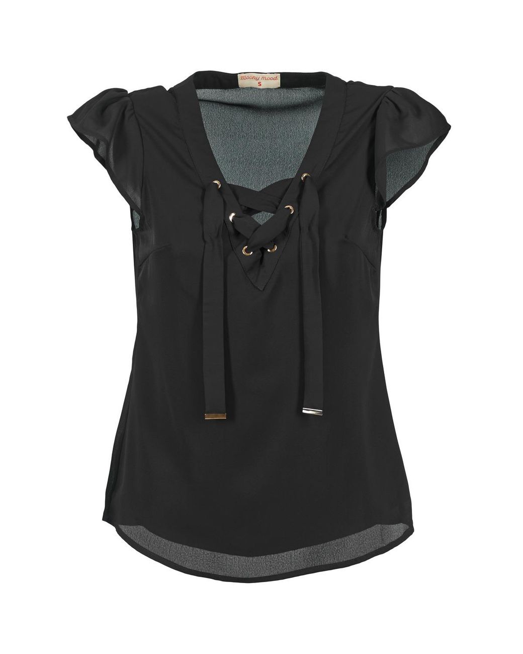 Moony Mood Black Ifadou Blouse