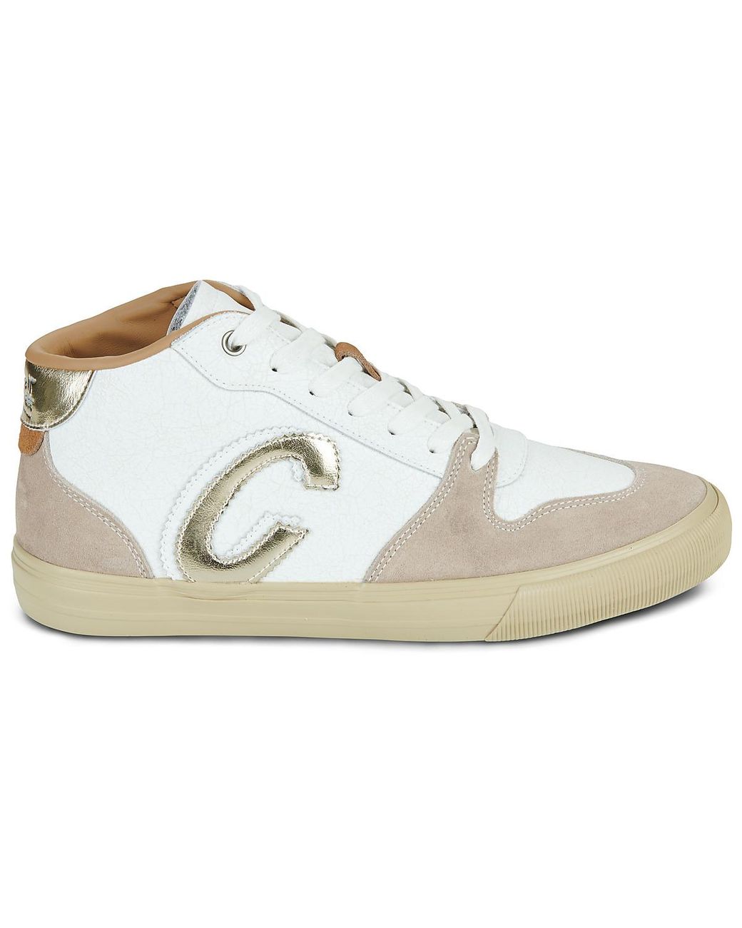 Le Temps Des Cerises White Shoes (high-top Trainers) Harper
