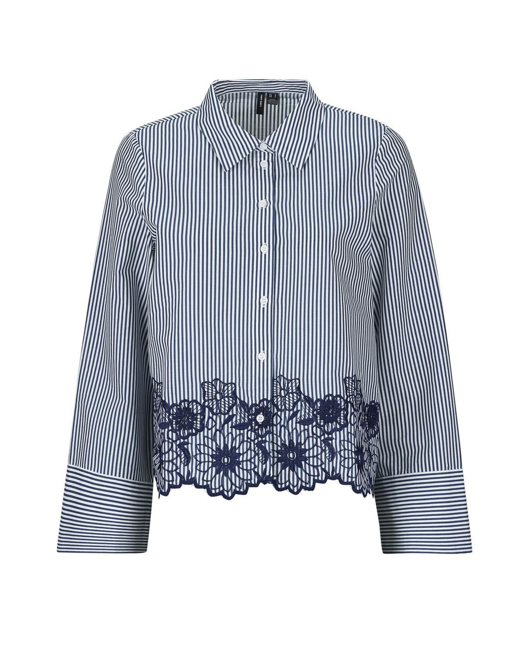 Vero Moda Blue Shirt Vmmary Ls Shirt