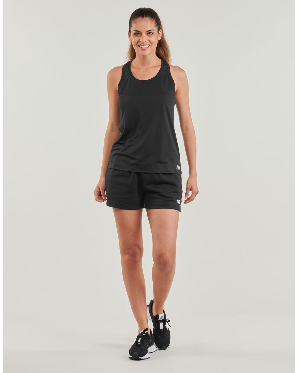 New Balance Black Shorts French Terry Short