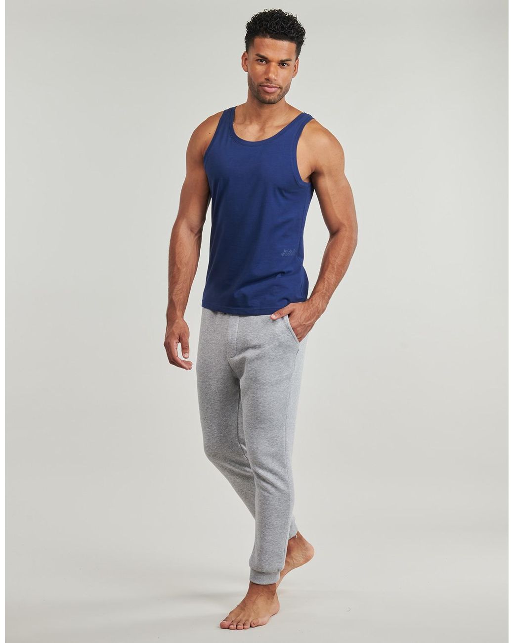 Sloggi Blue Bodysuits Slg Base Tank Top for men