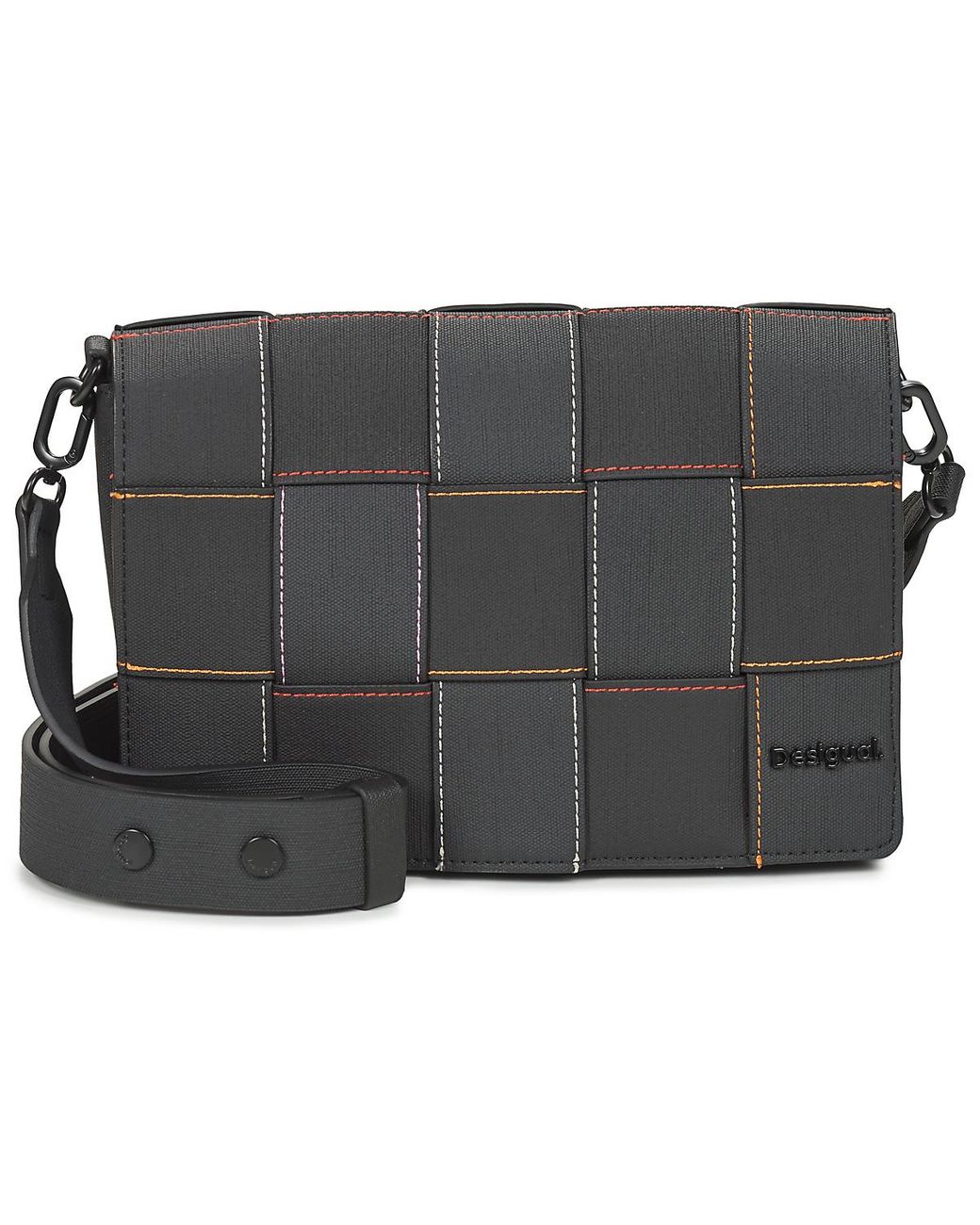 Dámská Kabelka DESIGUAL ALPHA DORTMUND FLAP 2000 BLACK - Módní Oblečení Pro Každý Den