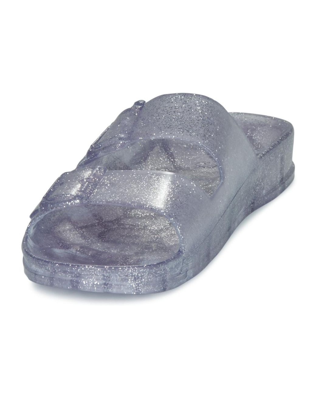 CACATOES Gray Mules / Casual Shoes Anjo Glitter