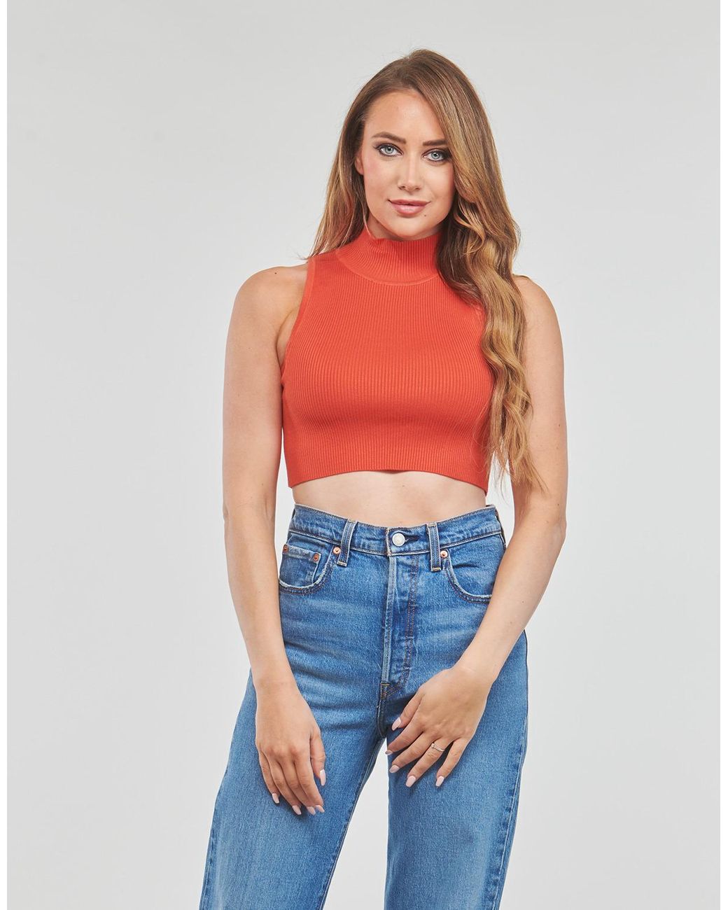 Moony Mood Red Blouse Astryde